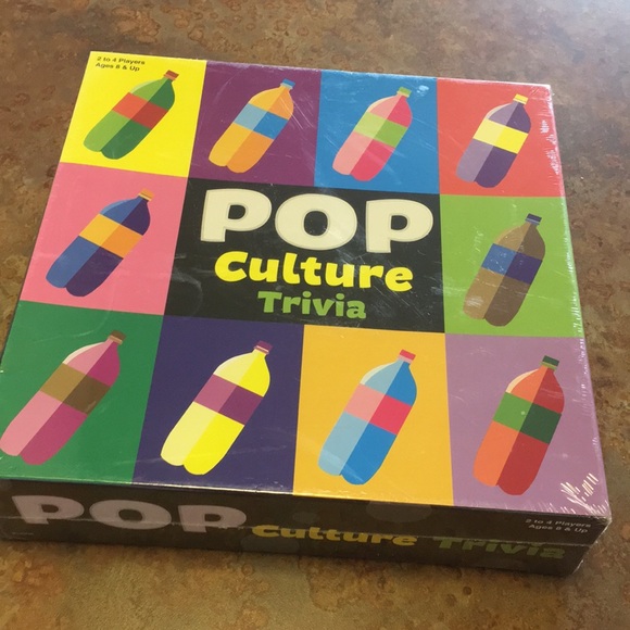 Pop Culture trivia Game NEW Sealed Fun 4 Game night or Parties 100 Pop question - Picture 2 of 5